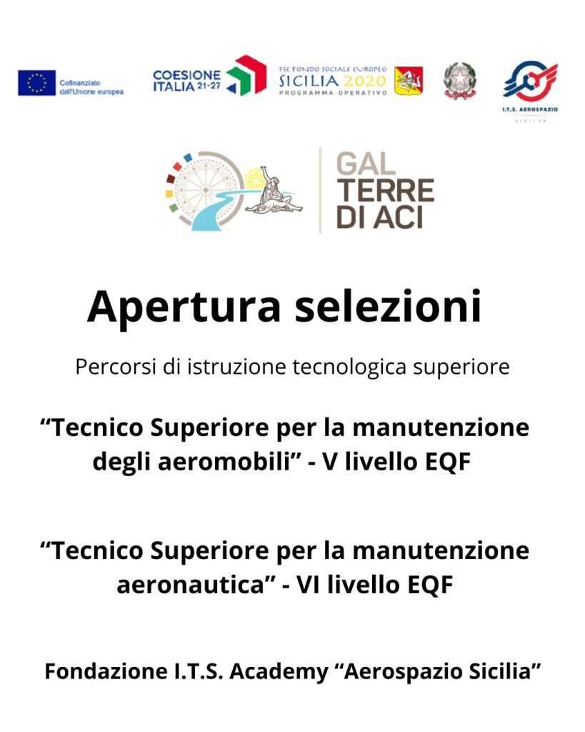 Apertura selezioni aerospazio