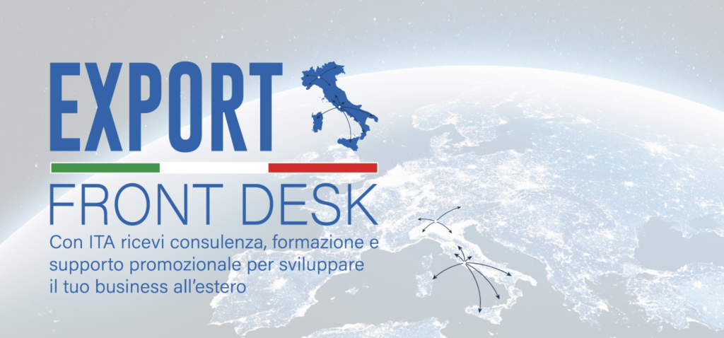 Export front desk imprese Sicilia